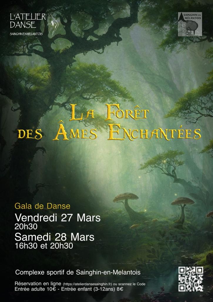 Affiche du gala de danse 2026