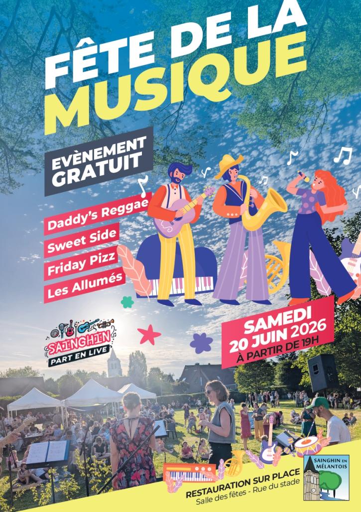 Affiche fête de la musique